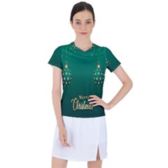 Merry Christmas Holiday Women s Sports Top by artworkshop