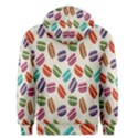 Macaron Macaroon Stylized Macaron Design Repetition Men s Core Hoodie View2