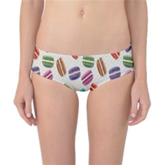 Macaron Macaroon Stylized Macaron Design Repetition Classic Bikini Bottoms by artworkshop