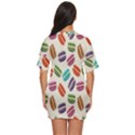 Macaron Macaroon Stylized Macaron Design Repetition Just Threw It On Dress View4