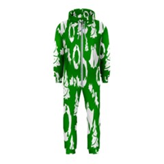 Green Card Christmas December4 Hooded Jumpsuit (kids) by artworkshop