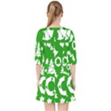 Green Card Christmas December4 Quarter Sleeve Pocket Dress View2