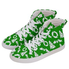 Green Card Christmas December4 Men s Hi-top Skate Sneakers by artworkshop