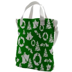 Green Card Christmas December4 Canvas Messenger Bag by artworkshop