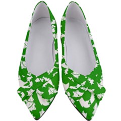 Green Card Christmas December4 Women s Bow Heels by artworkshop