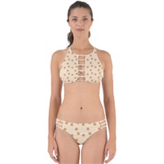 Gingerbread Star Perfectly Cut Out Bikini Set by artworkshop