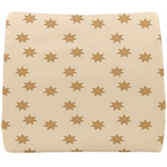 Gingerbread Star Seat Cushion by artworkshop