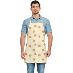 Gingerbread Star Kitchen Apron by artworkshop