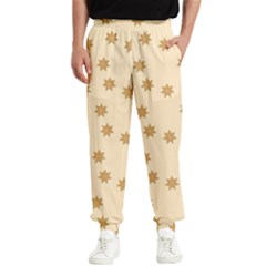 Gingerbread Star Men s Elastic Waist Pants by artworkshop