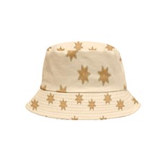 Gingerbread Star Inside Out Bucket Hat (kids) by artworkshop