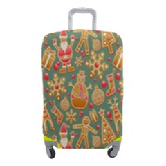 Gingerbread Christmas Decorative Luggage Cover (small) by artworkshop