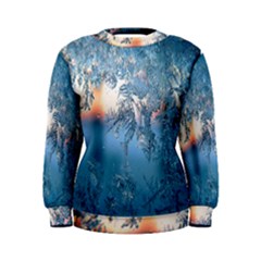 Frost Winter Morning Snow Women s Sweatshirt by artworkshop