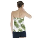 Fir Branch Pattern Christmas Decorative Strapless Top View2