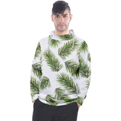 Fir Branch Pattern Christmas Decorative Men s Pullover Hoodie by artworkshop