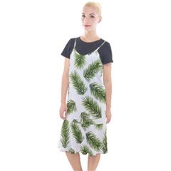 Fir Branch Pattern Christmas Decorative Camis Fishtail Dress by artworkshop