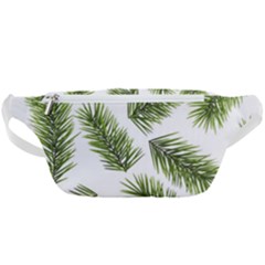 Fir Branch Pattern Christmas Decorative Waist Bag  by artworkshop