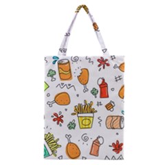 Cute Sketch  Fun Funny Collection Classic Tote Bag by artworkshop