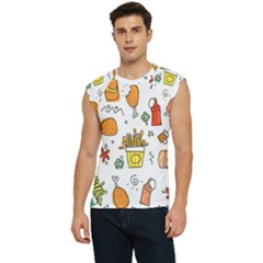 Cute Sketch  Fun Funny Collection Men s Raglan Cap Sleeve Tee by artworkshop