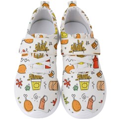 Cute Sketch  Fun Funny Collection Men s Velcro Strap Shoes by artworkshop