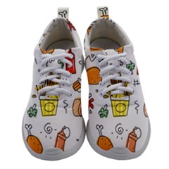 Cute Sketch  Fun Funny Collection Athletic Shoes by artworkshop