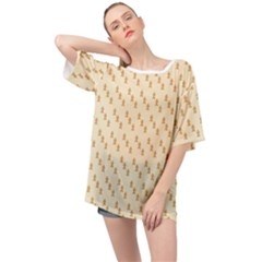 Christmas Wrapping Oversized Chiffon Top by artworkshop