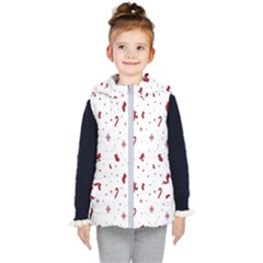 Christmas Trees Kids  Hooded Puffer Vest