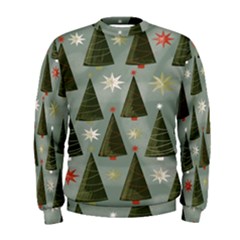 Christmas Trees Pattern Men s Sweatshirt