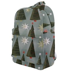 Christmas Trees Pattern Classic Backpack by artworkshop