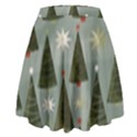 Christmas Trees Pattern High Waist Skirt View2