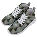 Christmas Trees Pattern Women s Lightweight High Top Sneakers View2