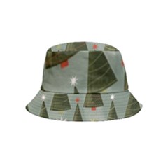 Christmas Trees Pattern Bucket Hat (kids) by artworkshop