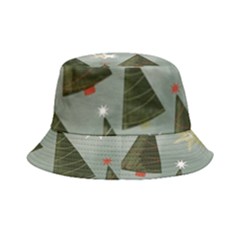 Christmas Trees Pattern Bucket Hat by artworkshop