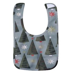 Christmas Trees Pattern Baby Bib by artworkshop