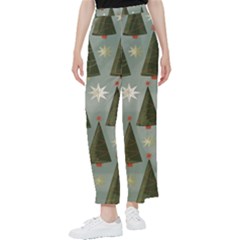 Christmas Trees Pattern Women s Pants 