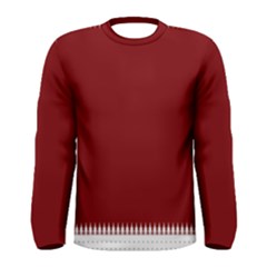 Christmas Red Graphic Men s Long Sleeve Tee by artworkshop