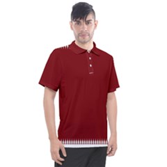 Christmas Red Graphic Men s Polo Tee by artworkshop