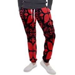 Christmas Red Black Xmas Gift Men s Jogger Sweatpants by artworkshop