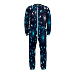 Abstract Pattern Snowflakes Onepiece Jumpsuit (kids)