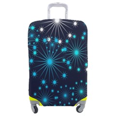 Abstract Pattern Snowflakes Luggage Cover (medium)