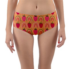 The Cutest Harvest   Reversible Mid-waist Bikini Bottoms by ConteMonfrey