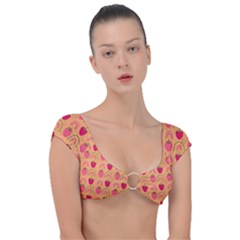 The Cutest Harvest   Cap Sleeve Ring Bikini Top by ConteMonfrey