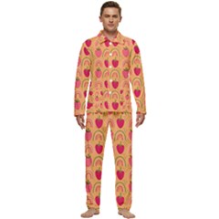 The Cutest Harvest   Men s Long Sleeve Velvet Pocket Pajamas Set by ConteMonfrey