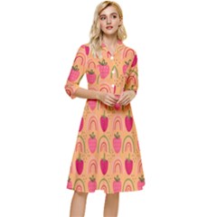 The Cutest Harvest   Classy Knee Length Dress by ConteMonfrey