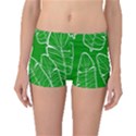 Green Banana Leaves Boyleg Bikini Bottoms View1