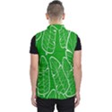 Green Banana Leaves Men s Puffer Vest View2