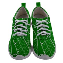 Green Banana Leaves Athletic Shoes by ConteMonfrey