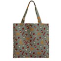 Wild Forest Friends   Zipper Grocery Tote Bag View1