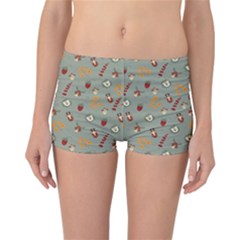 Wild Forest Friends   Reversible Boyleg Bikini Bottoms by ConteMonfrey