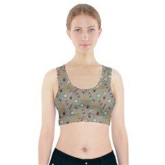 Wild Forest Friends   Sports Bra With Pocket by ConteMonfrey