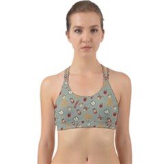 Wild Forest Friends   Back Web Sports Bra by ConteMonfrey